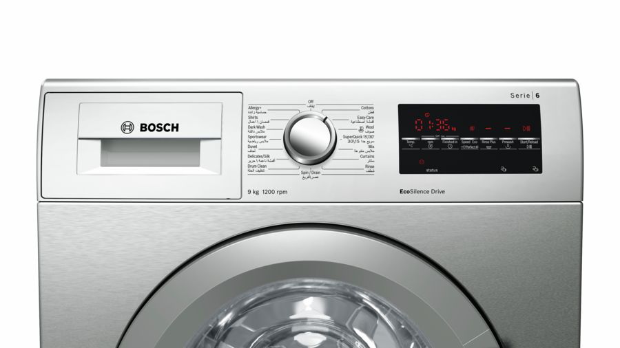 رفع خطای ماشین لباسشویی بوش